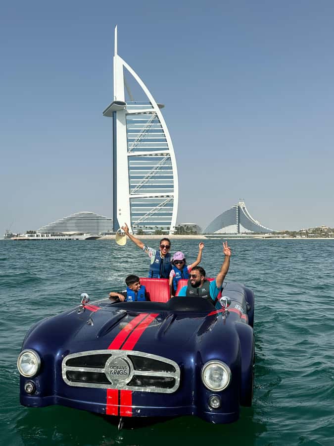 Jet Car: Squad Goals, 4 Seats. 1 Epic Ride Dubai - Should you book the Dubai Jet Car?