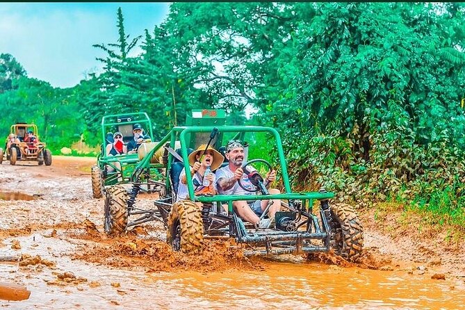 Jungle Buggy Adventure with Coffee and Chocolate Tasting - The 35-minute clear-water cave stop