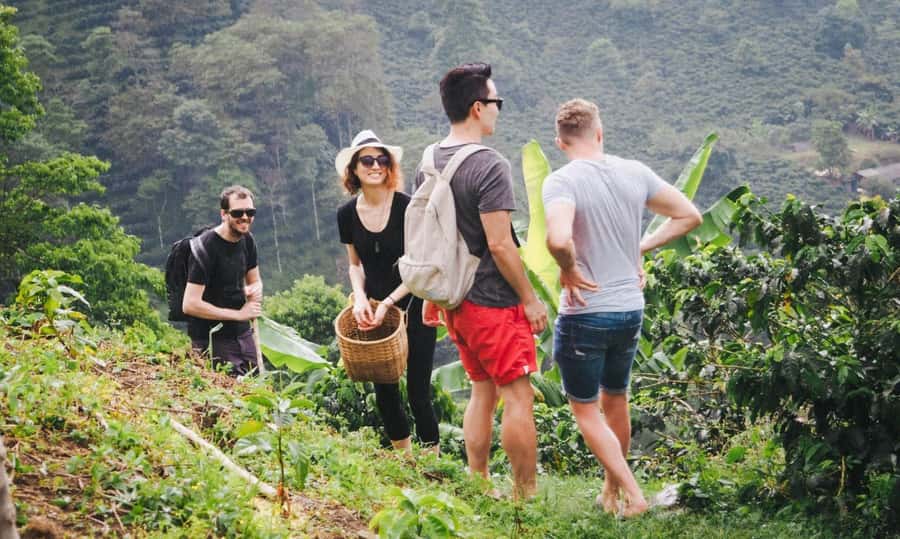 Kilimanjaro: Maasai Village Visit, Waterfalls, & Coffee Tour - Walking through Materuni to the waterfall