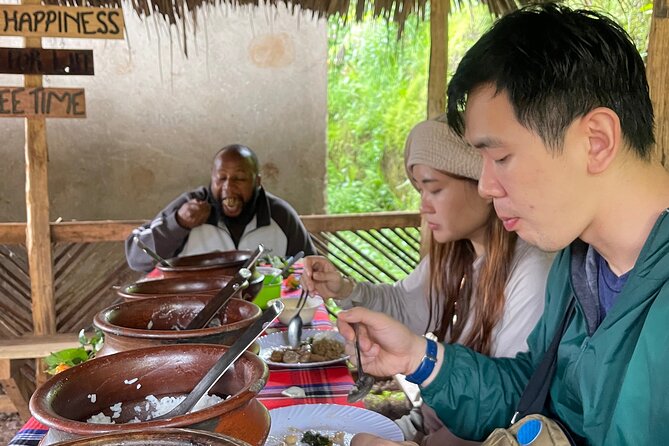 Materuni Waterfall Coffee Tour and Chemka Hot Springs Experience - A local lunch with Chagga flavors