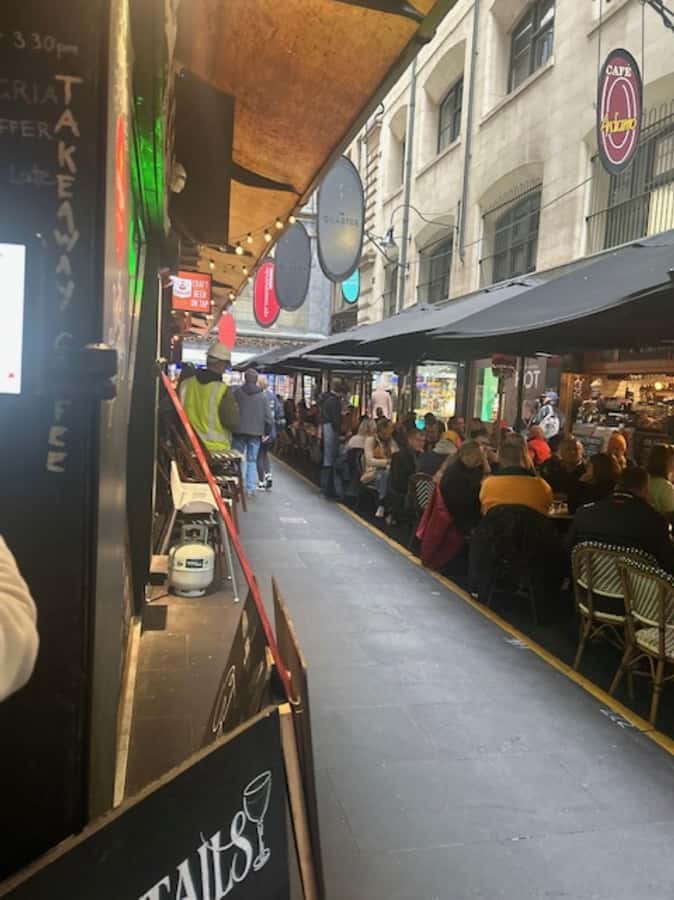Melbourne Brunch & Coffee Iconic Laneway Degraves Espresso - The City Lights coffee is the central tasting