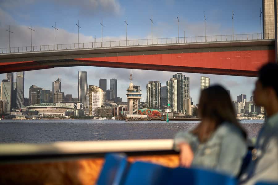 Melbourne City Cruise with Tea, Coffee, and Commentary - Two Yarra River routes, two different Melbournes