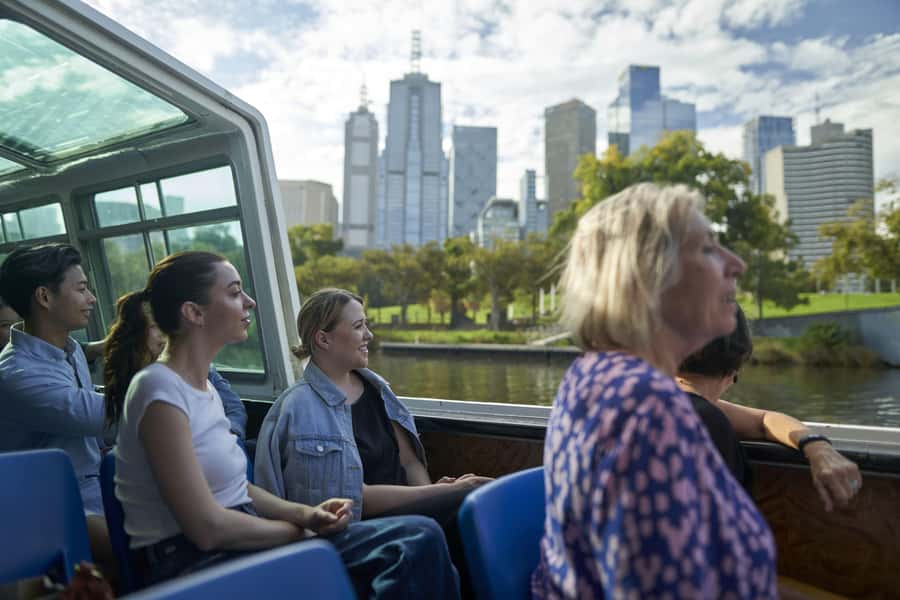 Melbourne City Cruise with Tea, Coffee, and Commentary - The upstream cruise through gardens and sport