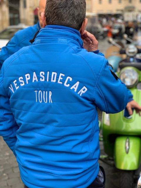 Morning Vespa Sidecar Tour with Cappuccino - The Pantheon and Piazza Navona
