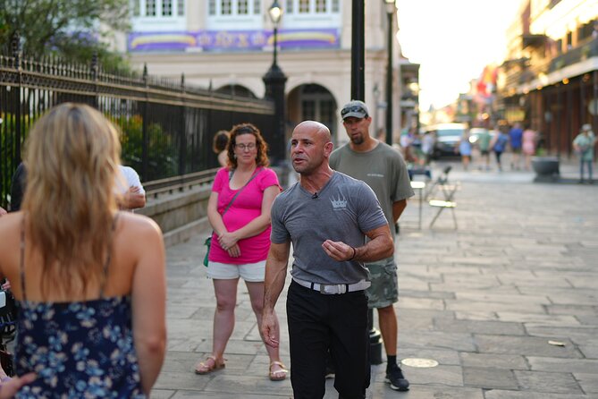 New Orleans True Crime and Coffee Walking Tour: Adults Only - Exchange Place traces the mafia’s evolution