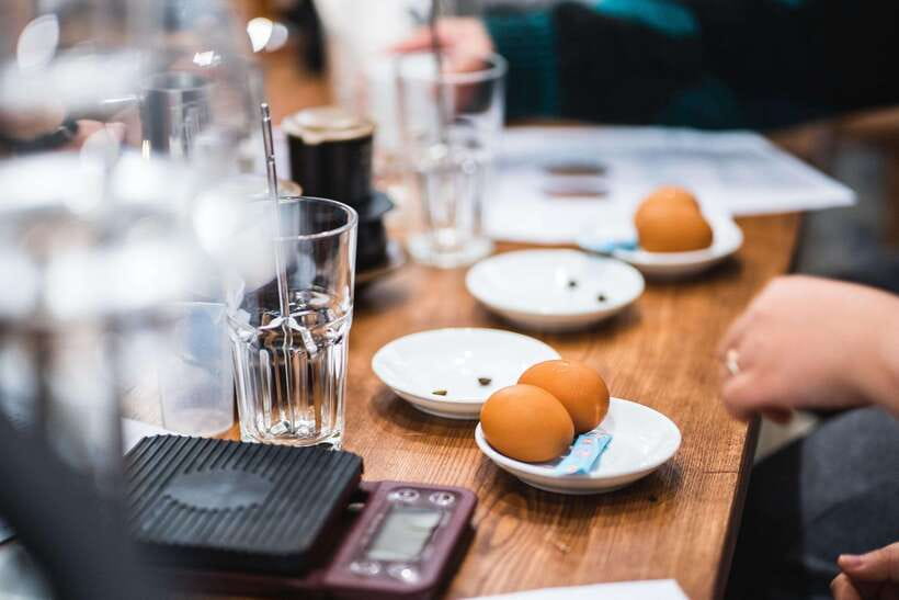 NYNA Coffee Culture- Egg Coffee/Salted Coffee/Coconut Coffee - A welcome drink and a short coffee lesson