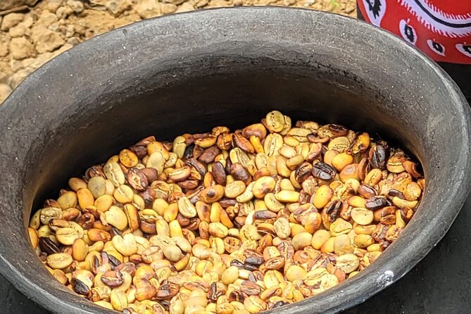 Organic Coffee Tour and Local Food Experience in Arusha - Learning local food beside the fire