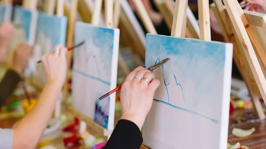 Painting with Delicious Coffee - The Artist’s Role: Guidance Without Taking Over