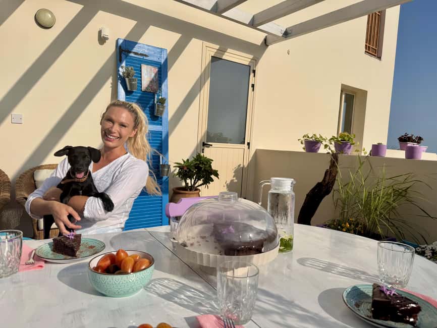 Paphos/ Peyia: Coffee, Cake, and Cuddles with Rescue Puppies - Coffee, cake, and a useful welcome