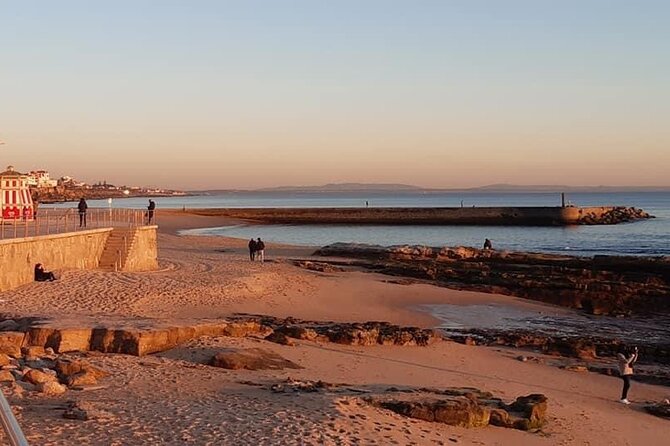 Private Open Top Coastal Tour with Coffee Included - Tamariz Beach and the short walk into seaside resort life