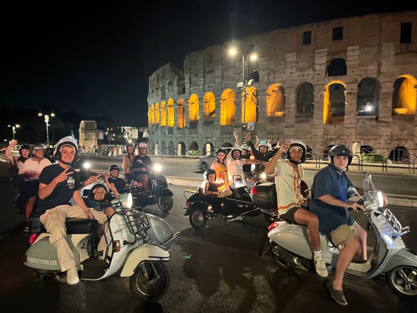 Rome: Highlights Vespa Sidecar Tour with Coffee and Gelato - Key points to know before booking