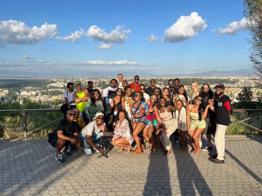 Rome: Highlights Vespa Sidecar Tour with Coffee and Gelato - The Orange Tree Garden on Aventine Hill