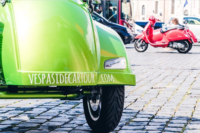 Rome Morning Vespa Sidecar Tour in Rome with Cappuccino - Why a Vespa is a smart way to see Rome