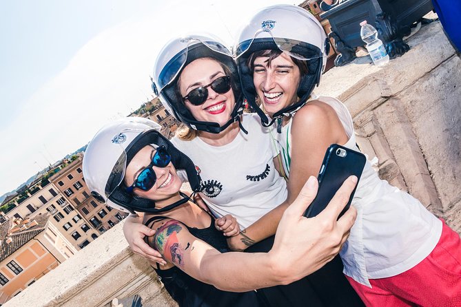 Rome Morning Vespa Sidecar Tour in Rome with Cappuccino - Quirinal Hill and the Trevi Fountain