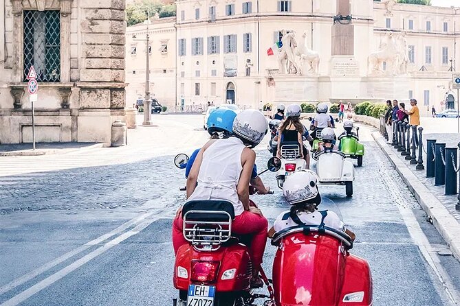 Rome Morning Vespa Sidecar Tour in Rome with Cappuccino - Trattorias, the Jewish Ghetto, and Rome’s everyday streets