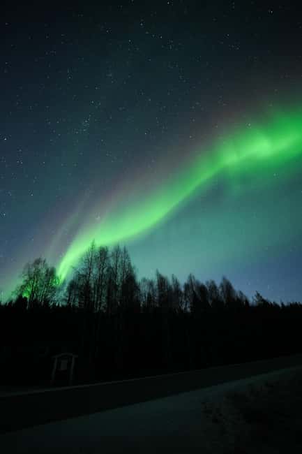 Rovaniemi: Coffee under Northern Lights & Professional Photo - Coffee, waiting, and the practical side of cold
