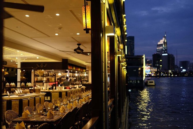 Saigon Special Night Coffee Landmark 81 & Food Tour - Dinner while the Saigon River moves past