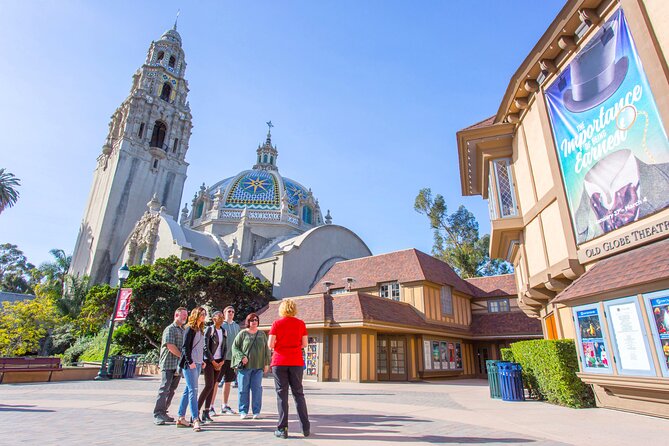 San Diego Balboa Park Highlights Small Group Tour with Coffee - The California Tower explains San Diego’s grand ambitions