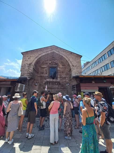 Sarajevo Old Town: Bosnian Coffee, Baklava & Panoramic Views - Churches, market halls, and Sarajevo’s mixed identity