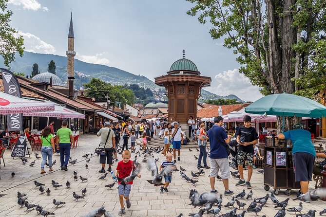 Sarajevo Uncovered: Old Town Tour with Coffee and Food Tasting - Starting at the Eternal Flame