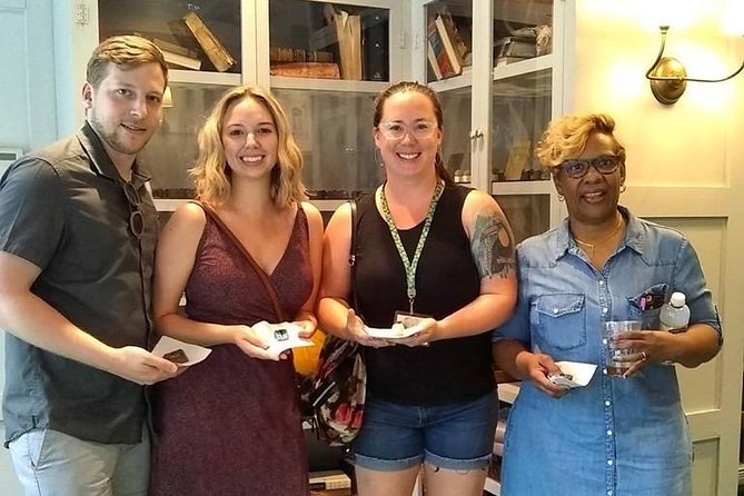Savannah History plus Coffee and Chocolate Walking Tour - Walking toward Chippewa Square