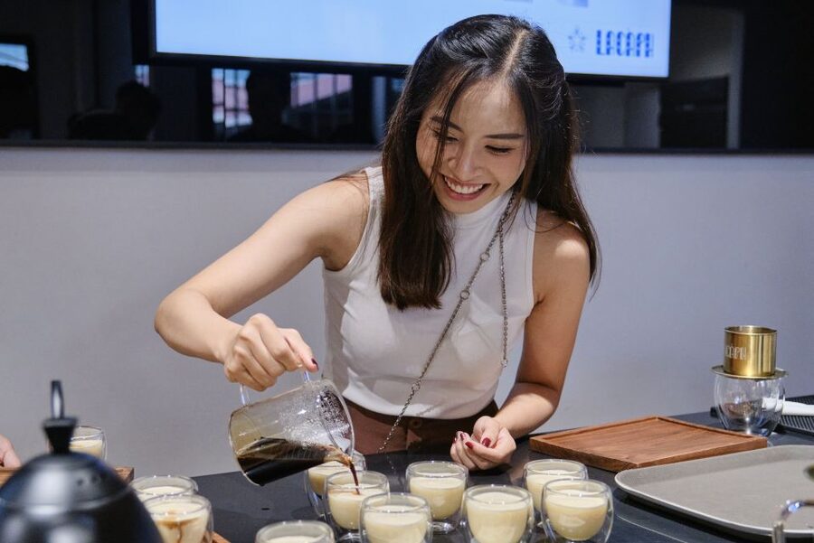 Techniques & Secrets Behind the Famed Vietnamese Egg Coffee - Finding Lacàph behind the purple door