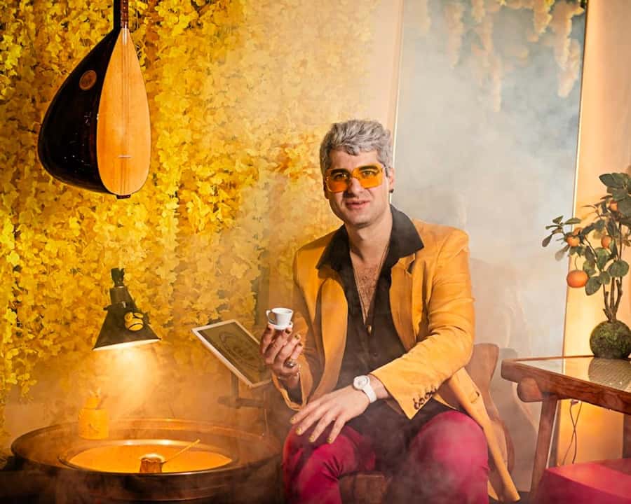 Turkish Coffee Fortune Ceremony - Turning the cup over for the reading