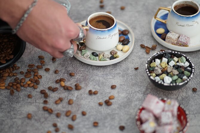 Turkish Coffee on Sand Workshop: Fortune Telling & Gift Set - Tasting Turkish coffee and menengiç coffee