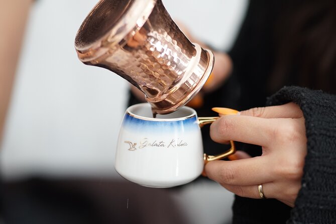 Turkish Coffee on Sand Workshop: Fortune Telling & Gift Set - Reading the grounds after the final sip