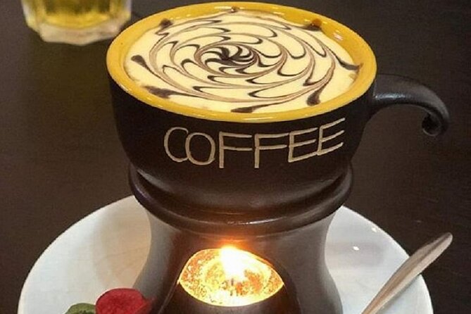 Unique Lantern and Coffee Making Class in Hoi An - A coffee break inside the lantern session