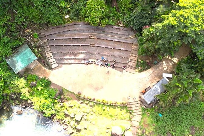 Waimea Valley Waterfall Swim & Dole Plantation Tour with Lunch - Swimming beneath Waimea Falls